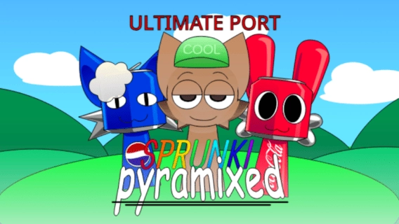 Sprunki Pyramix Ultimate Port game image